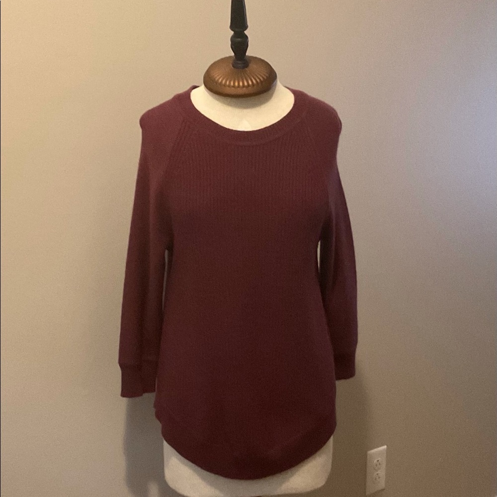 J. Crew Ribbed Crew Neck Sweater